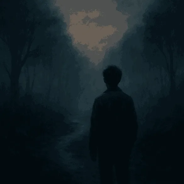 길을 잃는 꿈 장면, 방향 상실과 정체성 혼란을 상징하는 이미지