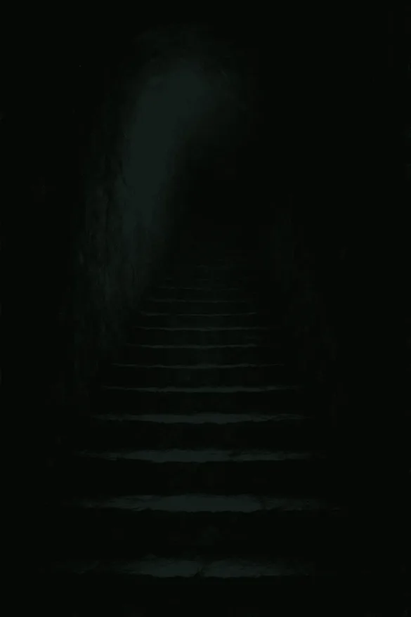 지하로 내려가는 꿈 장면, 억눌린 감정과 무의식 탐색의 상징